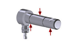 Measuring pin