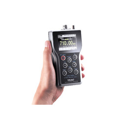 1-channel strain gauge amplifier with display, portable indicator with TEDS function