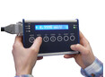 Mobile datalogger with display; aluminium housing with keypad, SD-card slot, USB-Port, 0 Hz ...3750 Hz measurements