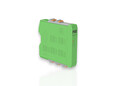 1-channel measuring amplifier with ±10V or 4-20mA output signal, 10Hz...10kHz low-pass filter and 2 threshold sensors for DIN rail mounting