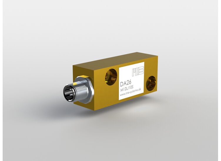 Strain Sensor, 350 Ohm, 62 mm x 26 mm x 20 mm, M12 Plug;Straingage-Type FAE4-10S