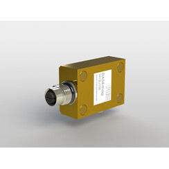 Strain Sensor, 350 Ohm, 38 mm x 54 mm x 20 mm, M12 Plug, easy mounting by sticking