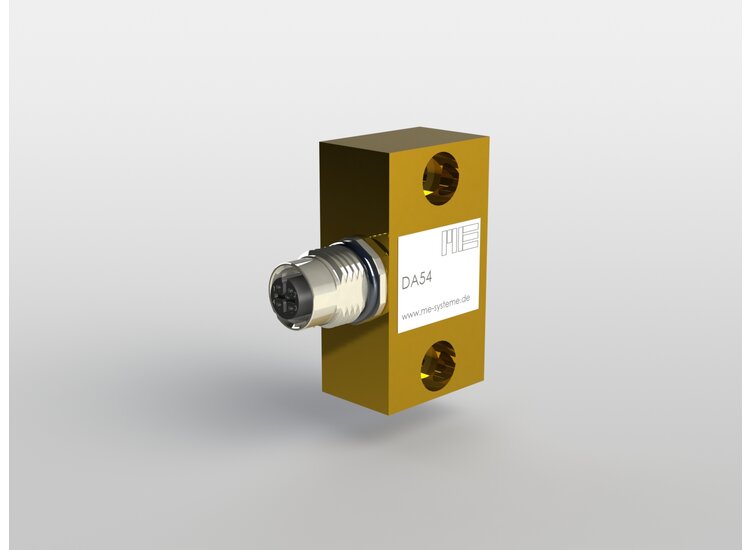 Strain Sensor, 350 Ohm, 30 mm x 54 mm x 20 mm, M12 Plug; Straingage-Type FAE4-10S