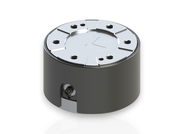 6-axis force- torque sensor, 2kN/200Nm,  4kN/500Nm, 10kN/1kNm, 30kN/3kNm; accuracy class 0,2, Ø150 mm x 90 mm