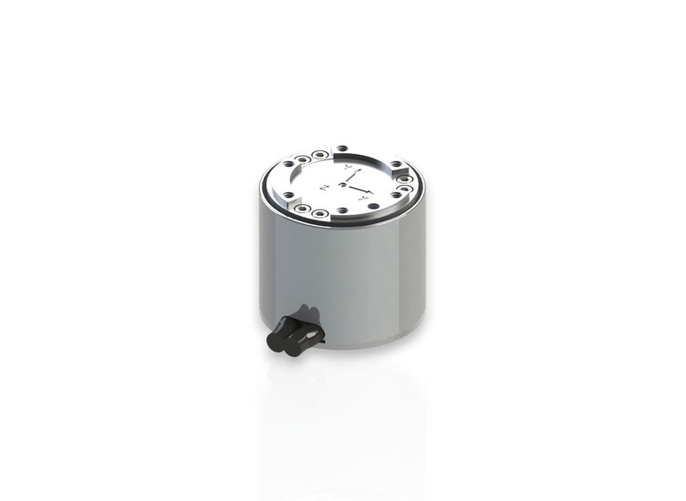6-Achsen Kraft- Momentensensor in Ultraminiatur-Ausführung mit Messbereich von 50N/1Nm in den Abmessungen von Ø27mm x 24,9mm. 6D Kraftsensor made in Germany jetzt direkt beim Hersteller bestellen!
