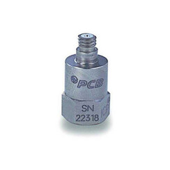 1-Achsen piezoelektrischer ICP-Beschleunigungssensor, axial, Messbereich 500g, Empfindlichkeit: 10 mV/g