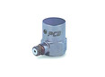 1-axis piezoelectric ICP accelerometer, laterally, measuring range 50g/500g, sensitivity 10/100 mV/g