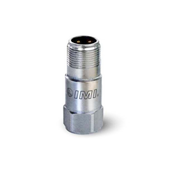 industrieller Low-Cost Vibrationssensor, axial, Meßbereich 50g, Empfindlichkeit 100 mV/g, Edelstahl