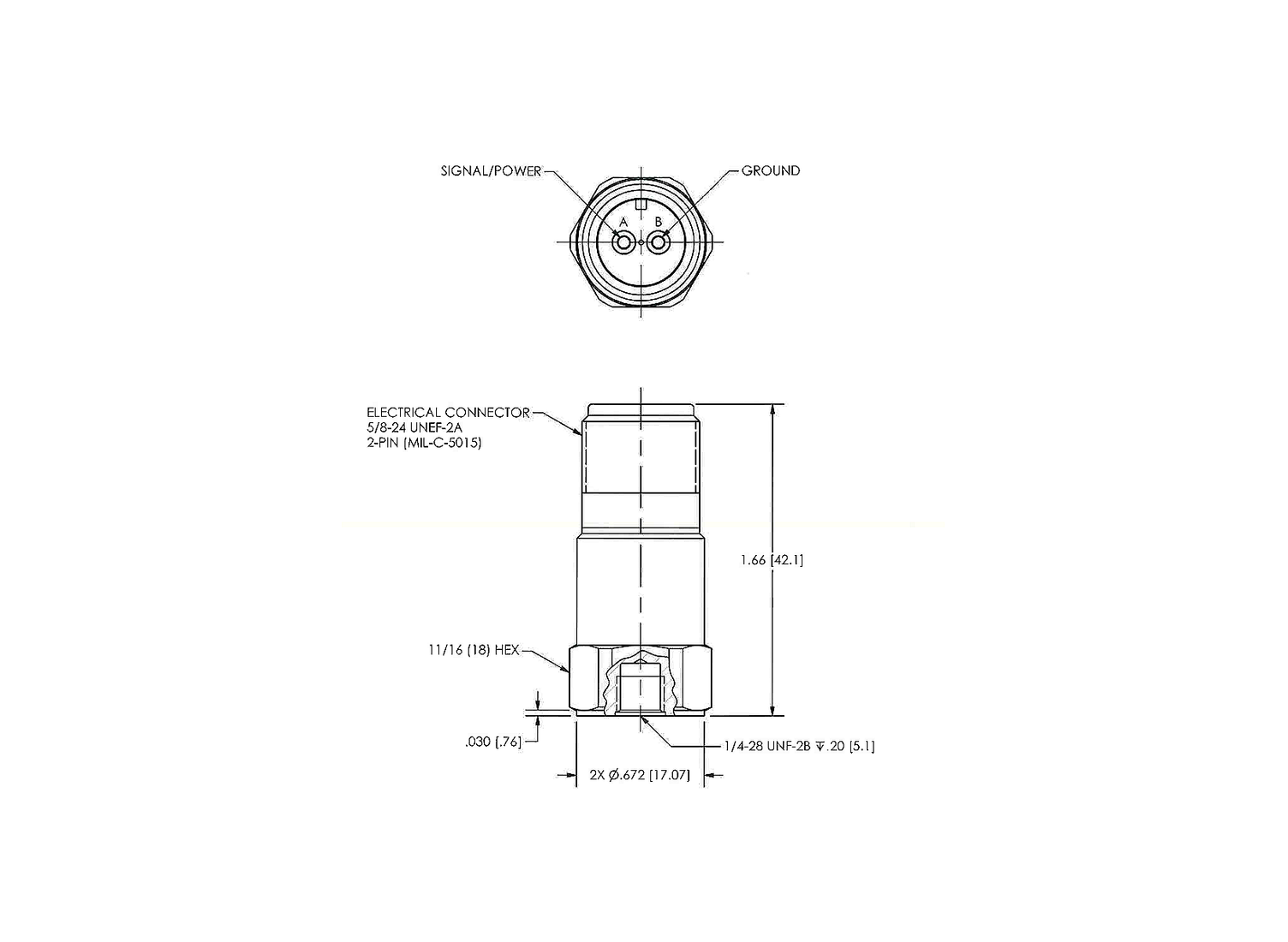 PCB-M603C01 50g-a - Acceleration sensor- ME-Systems | ME-Measuring Systems