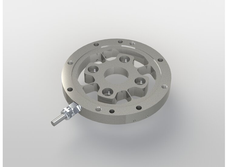 Torque sensor, 5 Nm ... 50Nm, accuracy class 0,1; Ø 110mm x 13mm, 3m cable