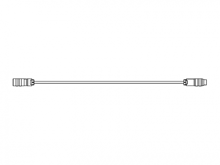 Extension cable M16/24p/f/0°-M16/24p/m