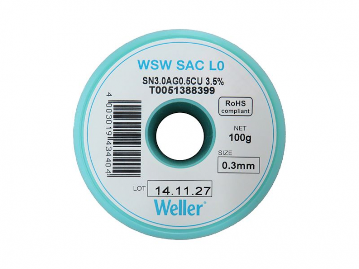 Lead-free solder wire SN3.0AG0.5CU 3,5%